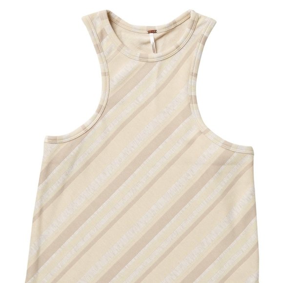 NEW $48 Free People Sidelines Tank Top Shirt Racerback XS or S Small - Picture 4 of 6